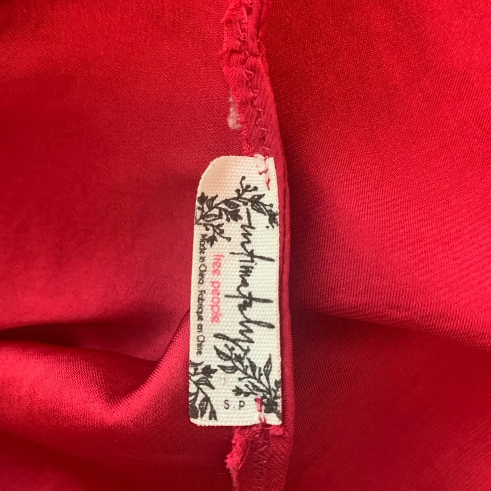 Free People Intimately Deep V Bandeau Cami in Pink - Picture 5 of 5